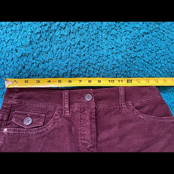 Esprit dark purple corduroy skirt size 4 - Picture 4 of 5